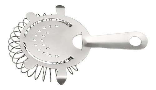 Imagem 4 de 5 de Coador Strainer Para Coqueteleiras Peneira Com 4 Apoios Aço