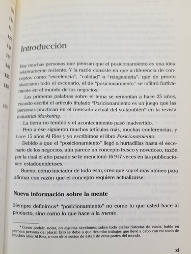 A1 El Nuevo Posicionamiento, Jack Trout (Usado)