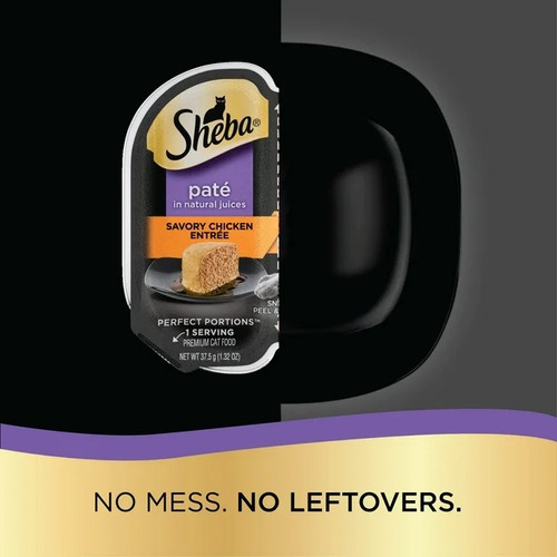 Sheba, Comida Húmeda Para Gatos Pollo Y Pavo 24 Porciones