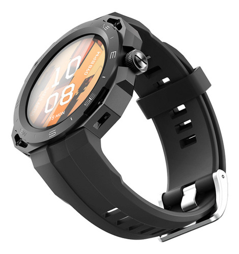 Reloj Inteligente Deportivo Smartwatch Borofone Bd4 Sport Color de la caja Blanco Color de la malla Negro