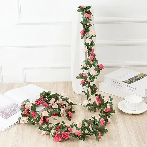 Bleum Cade 2 Guirnaldas De Flores De 164 Pies De De Rosas