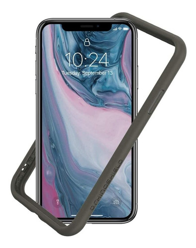 Funda Rhinoshield Bumper Para iPhone X/ Xs - Grafito