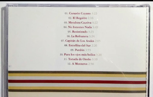 Los Cerillanos Cd Nuevo Original Corazón Cuyano - 12 Temas