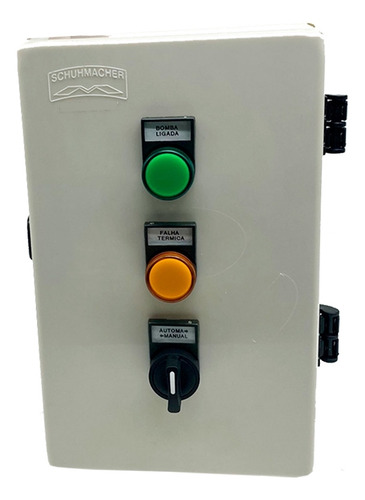 Painel Elétrico Bomba Piscina Rele Térmico E Timer 1,5cv