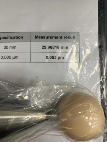 Esfera De Calibración Master Cmm Mmc