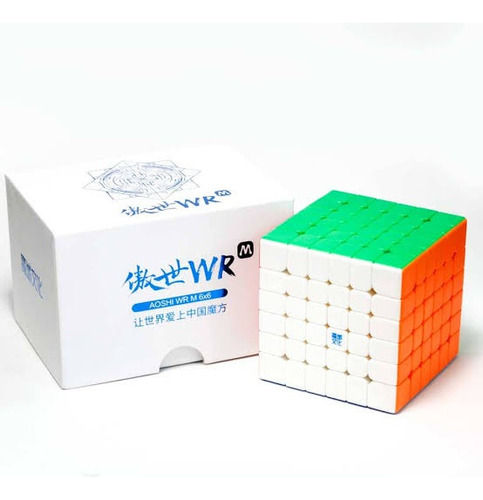 Cubo Moyu Aoshi Wrm 6x6 Magnetico Nuevo Caja Sellada
