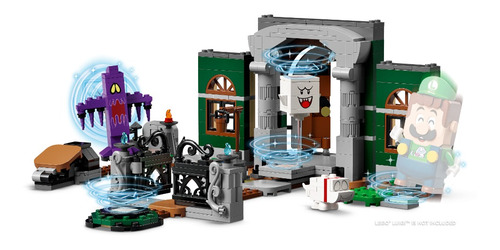 Imagen 2 de 7 de Lego® Super Mario Set: Entrada De Luigis Mansion