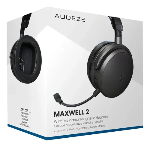 Audeze Maxwell 2 - Headset Gamer - Sem Fio - Multiplataforma Preto