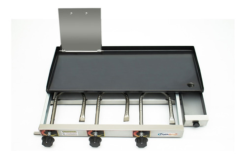 Imagem 5 de 5 de Chapa Lanche Hot Dog Sanduiche 70x30 Master C/ Abafador