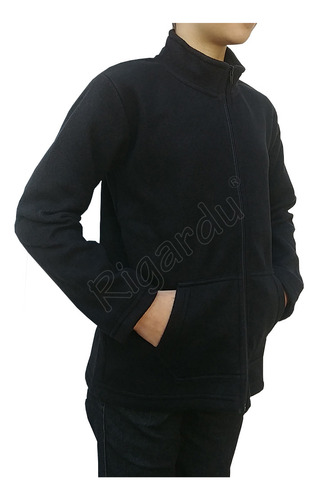 Campera Polar Niño - 10 A 16 - Rigardu - Por Mayor Y Menor