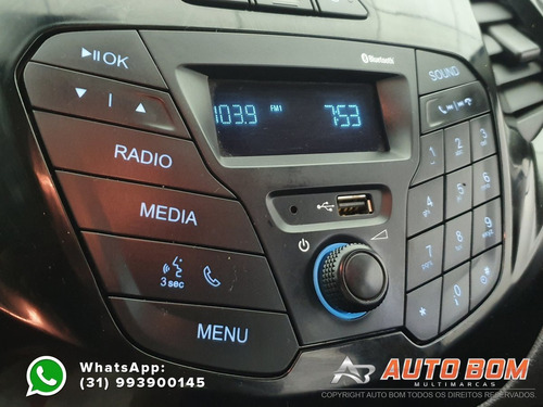 Ford Ka Sedan 1.0 Se 12v Flex C/ Farol De Neblina E Som...