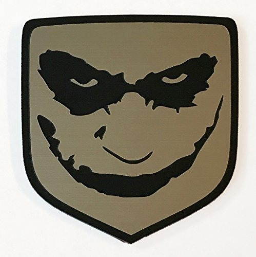 Emblema Joker Plateado Para Dodge Neon Srt4 O Charger.