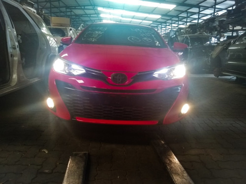 Imagem 9 de 12 de Sucata Toyota Yaris 2019/2019 Flex 110cvs Vermelho