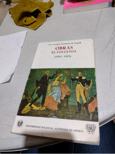 Obras Xl Folletos 1821 1822 Jose Joaquín Fernández De Lizard