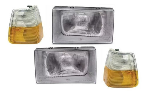 Kit Farol + Lanternas Volvo Nl10 Nl12 Edc Volvo