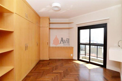Imagem 10 de 15 de Espetacular Apartamento Residencial À Venda, Tatuapé, São Paul. 3 Suites. - Av537