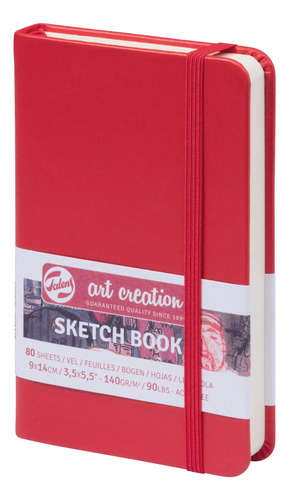 Talens Art Creation Cuaderno Boceto Rojo 9x14 Cm 4.94 oz