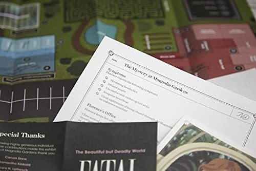 Juego De Mesa Mystery At Magnolia Gardens/misterio