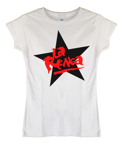 Polera Mujer La Renga Logo Rock Abominatron