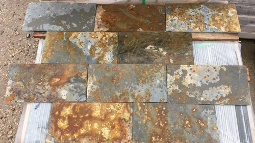 Laja Ardosia Revestimiento Oxido Pared/piso 30 X 60