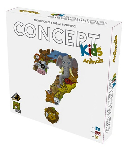 Repos Production Galápagos Jogos Concept Kids: Animais CPT101 Português