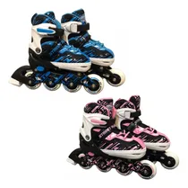 Comprar Patin Roller Ajustable Cocidos T35-38 Rosa\u002F Azul Tabacotoys