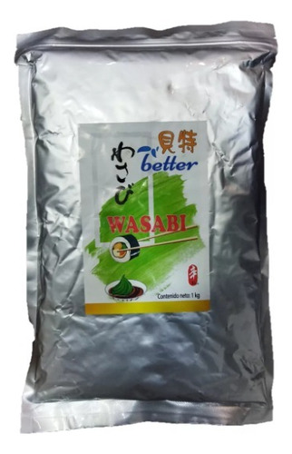 Wasabi En Polvo 1 Kg Origen: Oriental