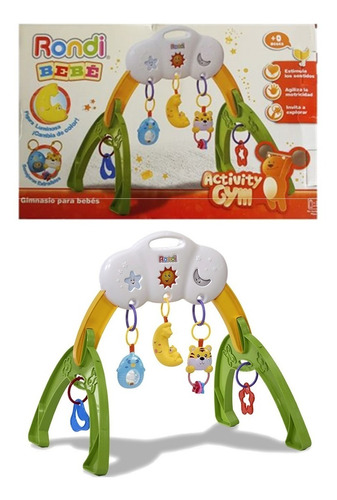 Gimnasio Bebe Sonajero Activity Gym Estimula Rondi Original 