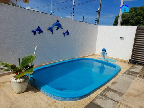 Imagem 14 de 14 de Casa 02 Quartos Com Piscina Na Pb 008 - Ca0576
