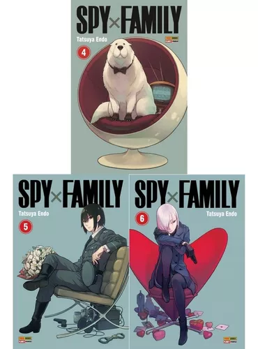 Spy X Family, Mangá Volume 01 - Livro Português BR Panini - Mnagá