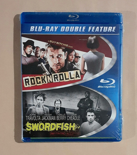 Rocknrolla + Swordfish -nueva/sellada- Blu-ray Original