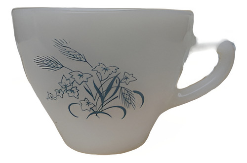 Tazas De Café Opalina Rigopal Primavera X 6un Nuevo.