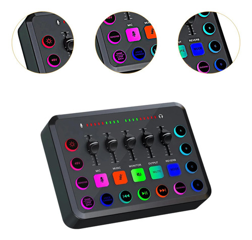 Mesa De Som De Mixagem De Áudio, Console De Mixagem, Efeito