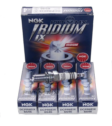 Kit 4 Bujias Ngk Iridium Dcpr8eix Bmw R1200 Gs Rt St (04-09)