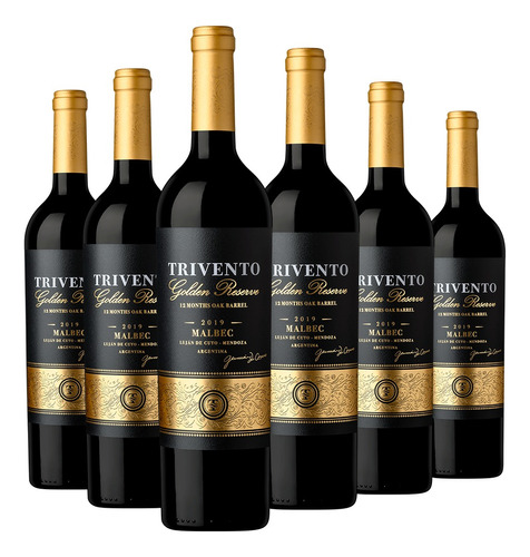 Vino Trivento Golden Reserve Malbec 6x750 Ml