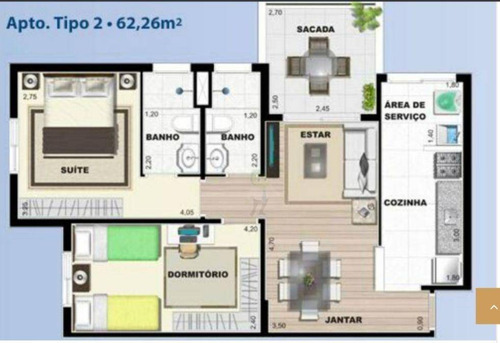 Imagem 28 de 30 de Apartamento Com 2 Dormitórios À Venda, 62 M² Por R$ 324.990,00 - Centro - São Bernardo Do Campo/sp - Ap1753