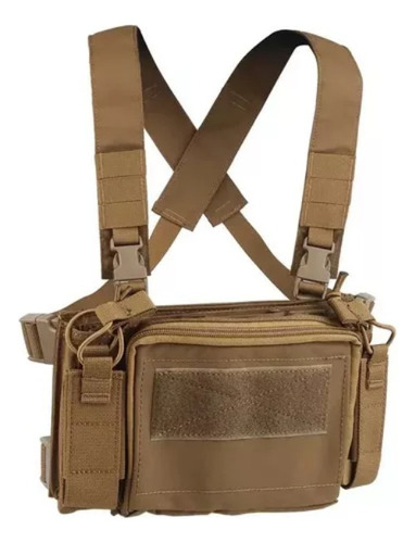 P-s Pechera Tactica Con Bolsa Mag Modular Multifuncion