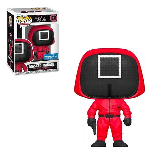 Funko Pop! Tv Netflix Squid Game Masked Manager 1231 Walmart