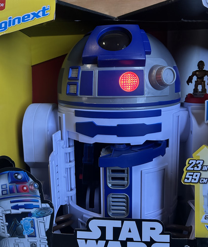 Imaginext Star Wars R2d2 Set De Juego Luz Y Sonido C3po