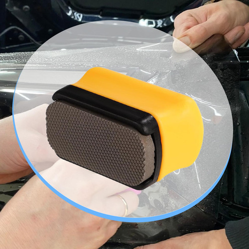 Mini Lima Desbarbadora Ajustable Práctica De Mano Amarillo