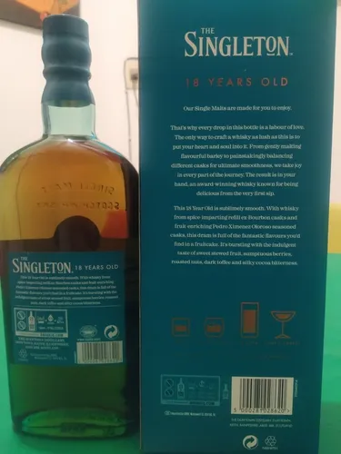 Whisky Singleton 18 Años 40% 700 Ml