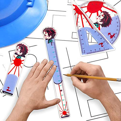 Juego Regla Cosplay Personaje Anime Para Adulto Azul