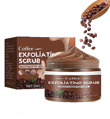 Exfoliante Corporal Renovador De Café De Cacao, Exfoliante