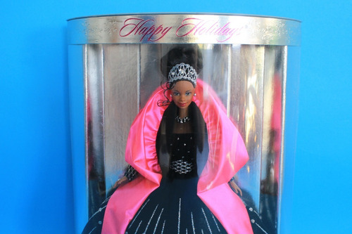 Barbie Happy Holidays 1998 Afroamericana (Usado)