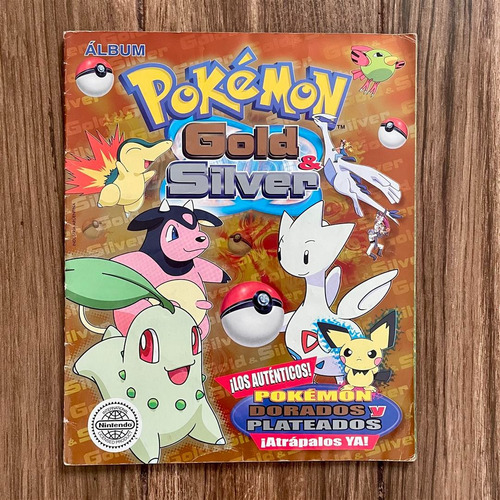 Álbum Completo Pokémon Gold & Silver, Año 2001, Ultra Figus