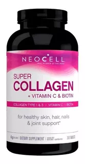 Collagen Super Colageno 6.000mg Vitamina C Neocell 360 Tab