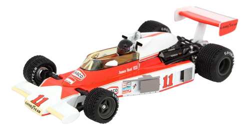 1/43 Minichamps Mclaren James Hunt F1 1976 Campeão Do Mundo Branco