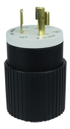 Clavija 1/2 Vuelta 2 Polos Bryant 70820np 20a 480v 38801150