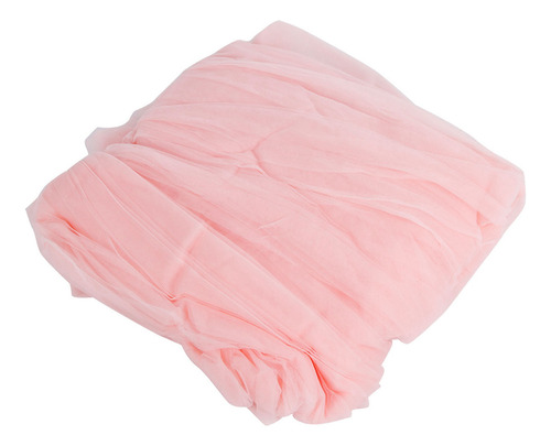 Cama Infantil De Malla Para El Hogar Con Mosquitera Rosa, Co