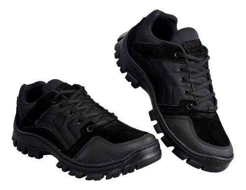 Zapatilla Hombre Estilo Trekking South One Vectur Cordones